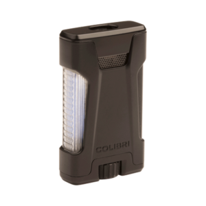 colibri cigar lighters rebel double flame black lighter