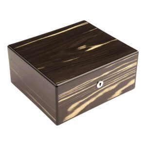 cigar humidors mozart 40ct diamond crown