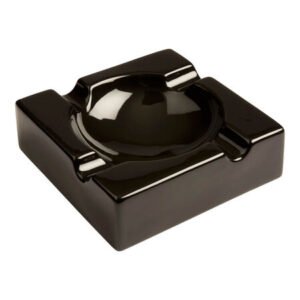 cigar ashtrays prestige large black ceramic