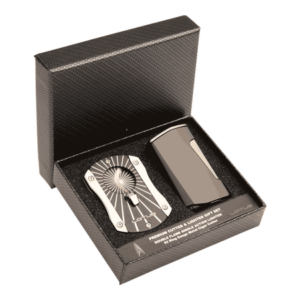 lotus gift set chroma lighter & deception cutter black